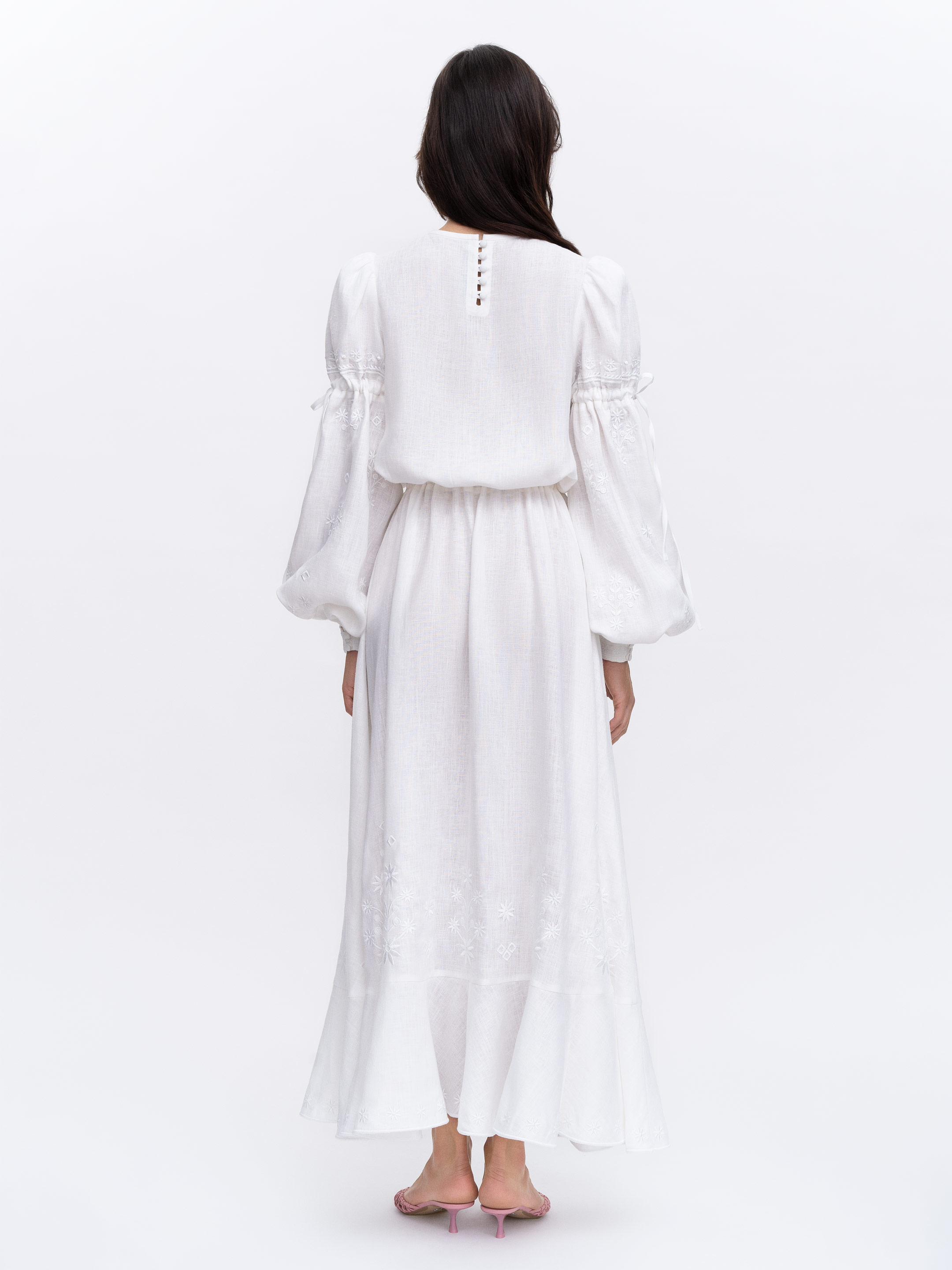 Embroidered dress "Mriia" cheap