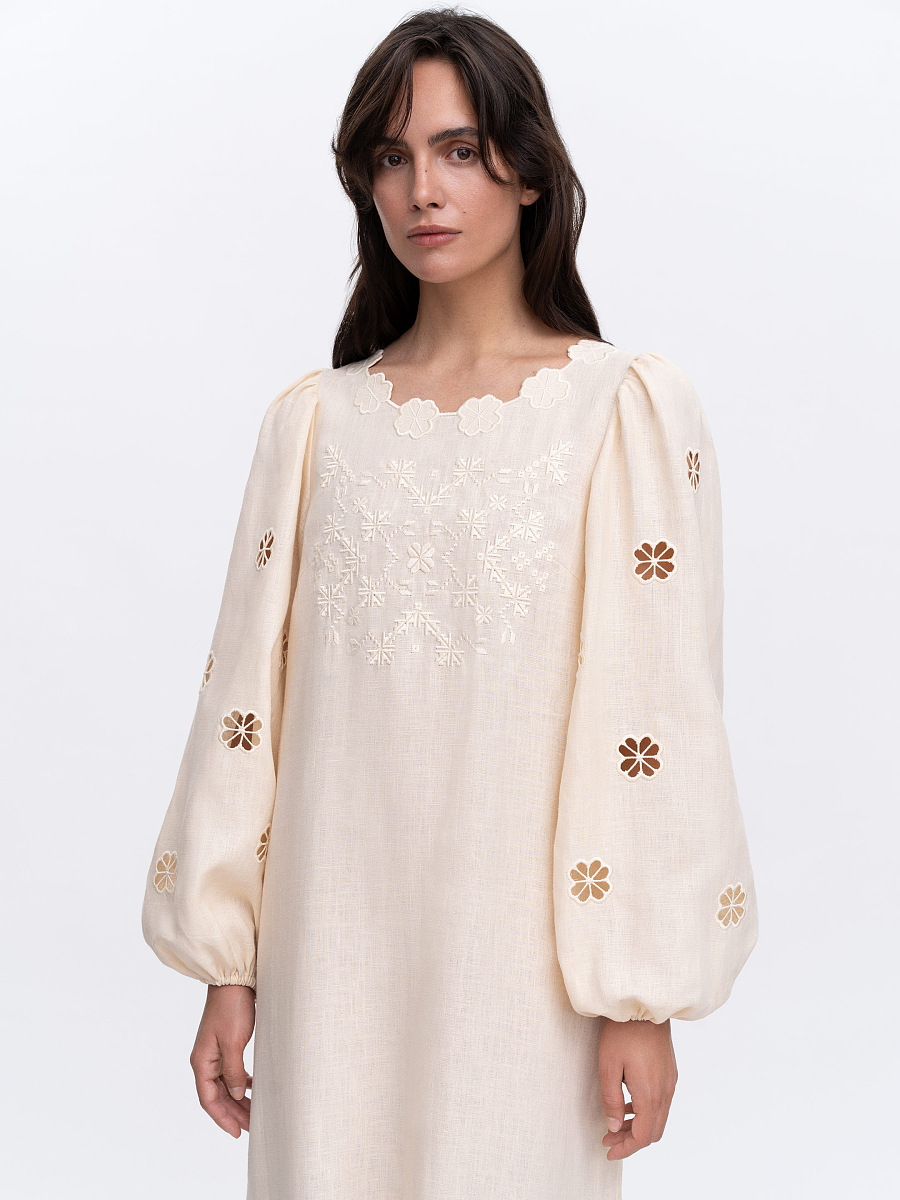 Embroidered dress "Yasmyn" [0]