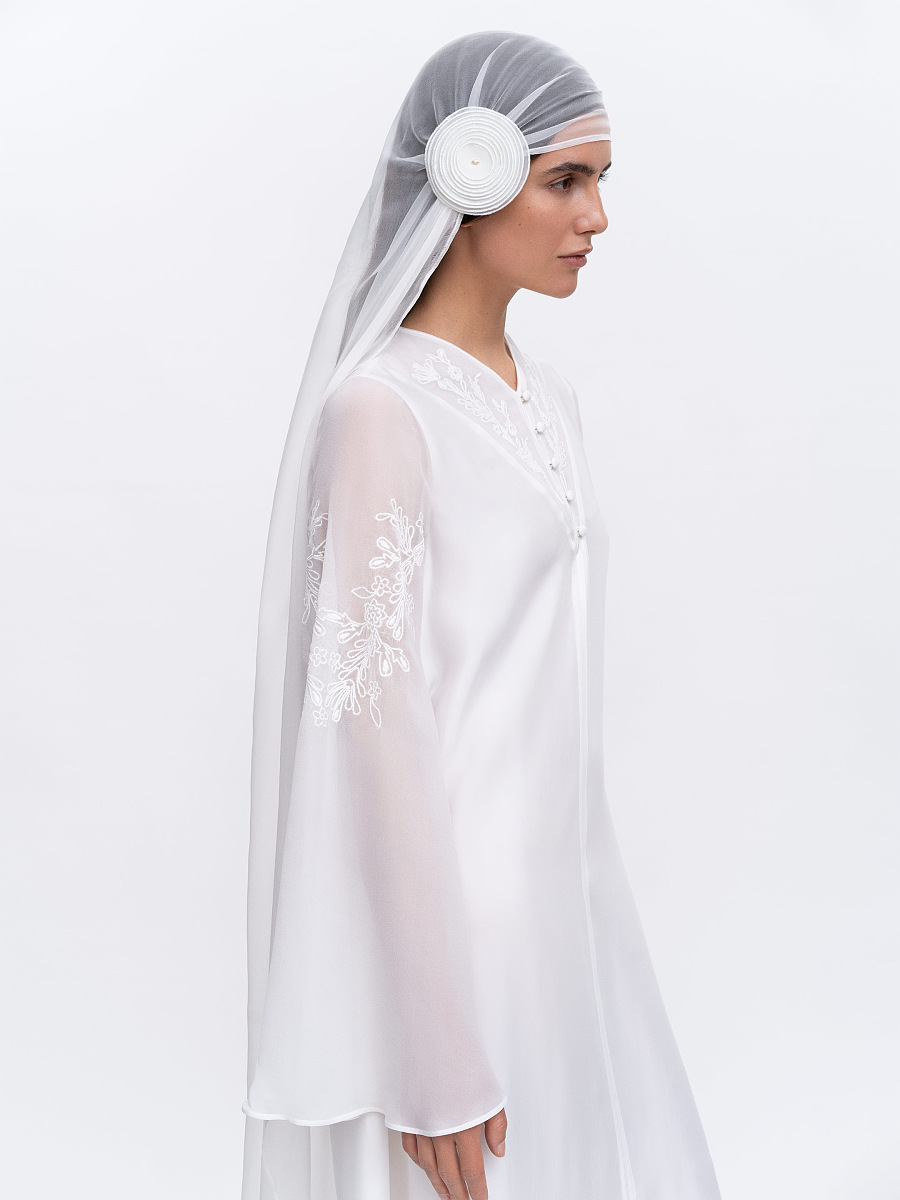 Wedding headdress "Velon" [0]