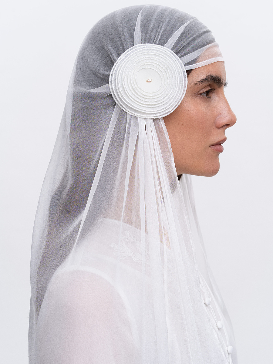 Wedding headdress "Velon" [0]