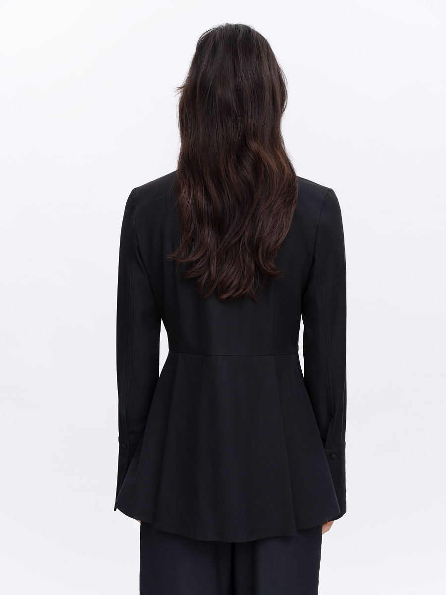 Dark embroidered shirt "Nyva temna" [0]
