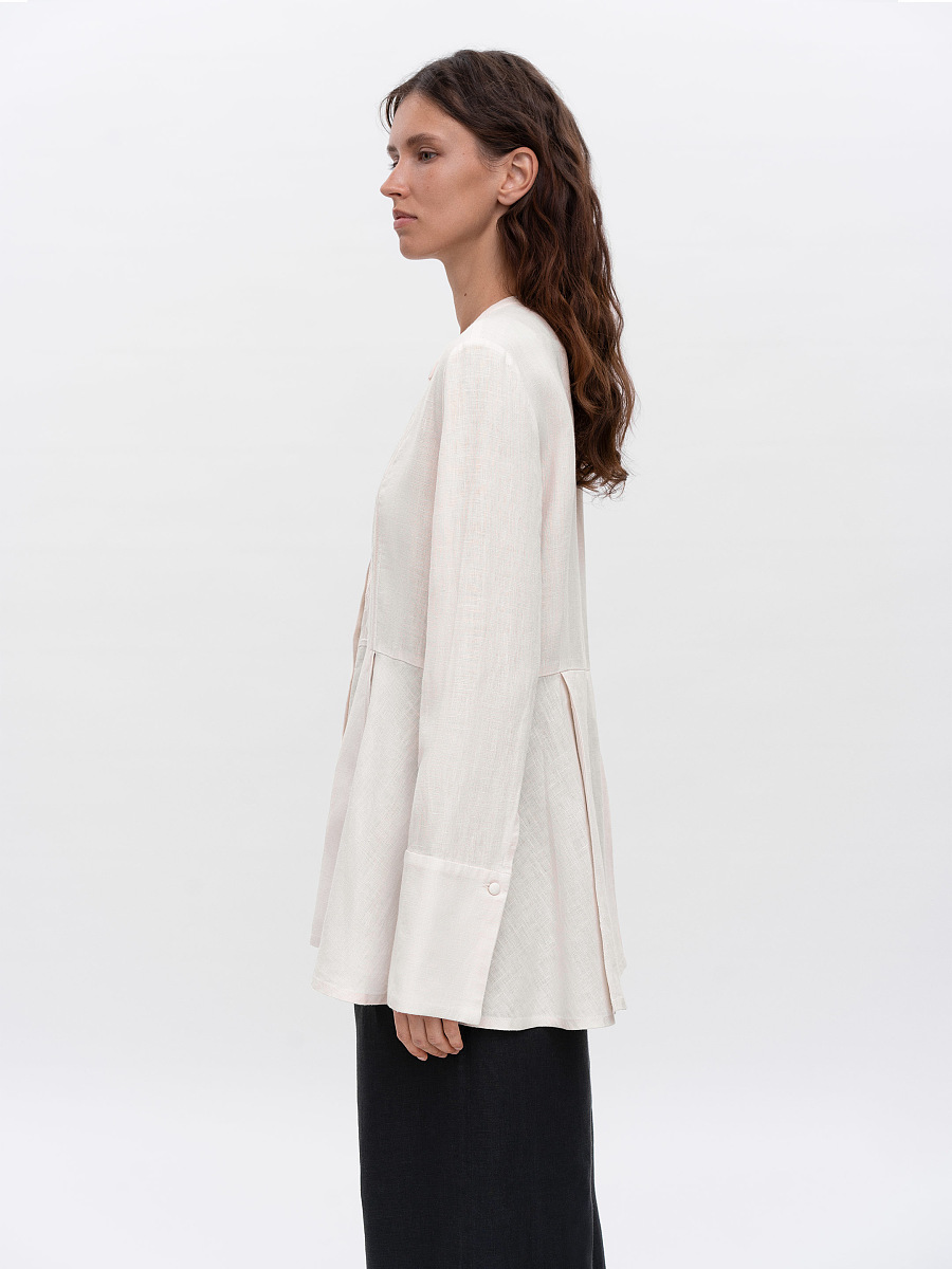 Light Embroidered Shirt "Nyva svitla" [0]