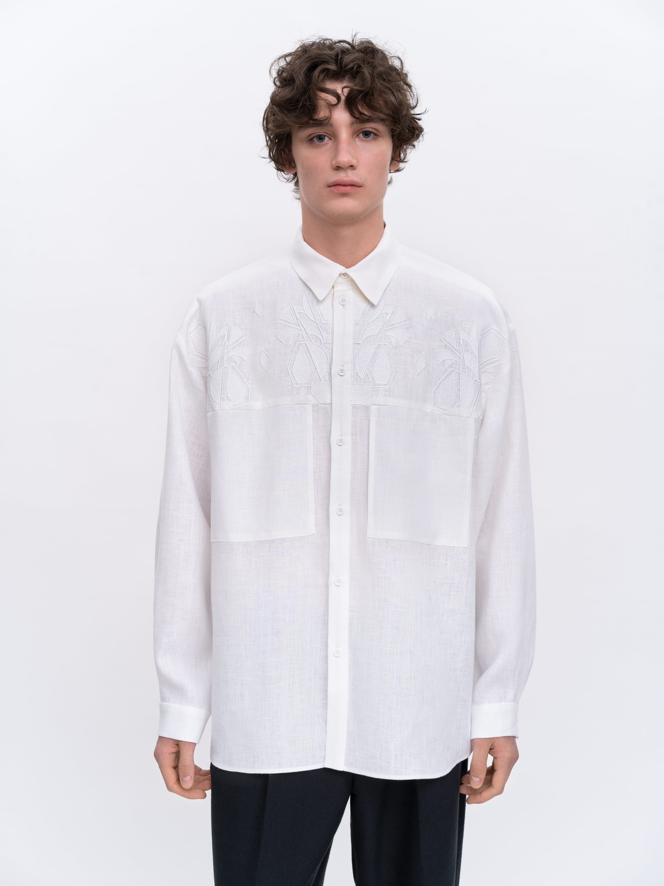 Men’s embroidered shirt  “Vasyl” Buy
