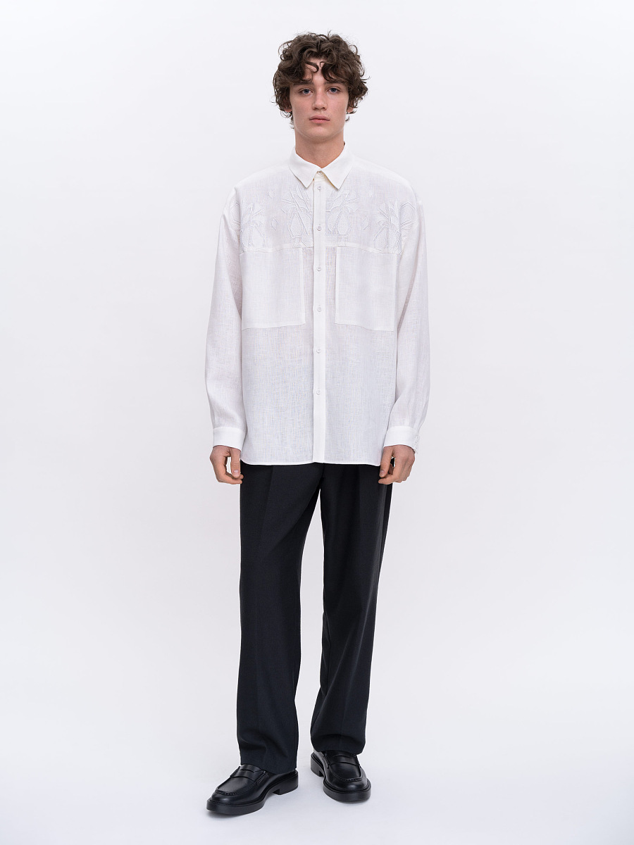 Men’s embroidered shirt  “Vasyl” [0]