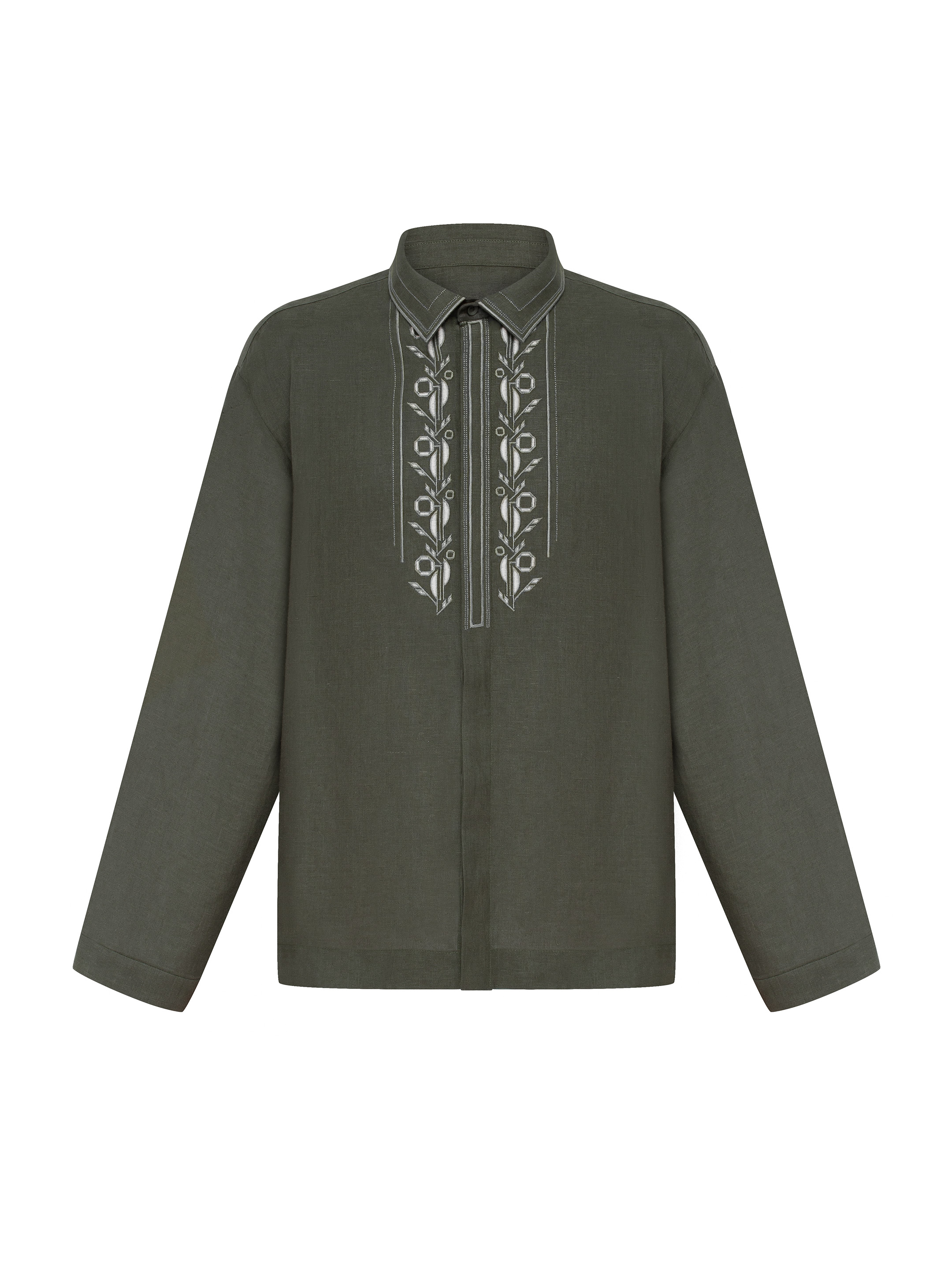 Men’s embroidered shirt  “Grove” choose