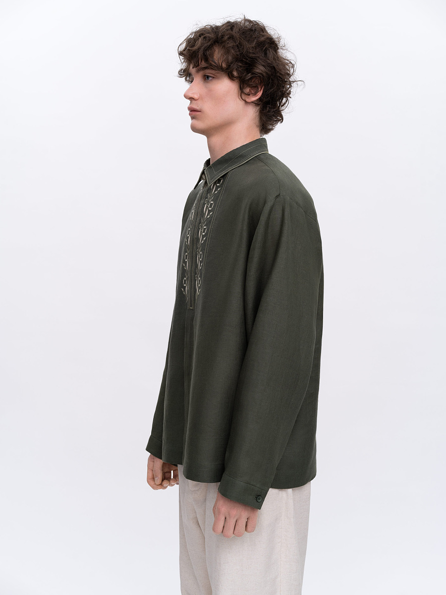 Men’s embroidered shirt  “Hai” [0]