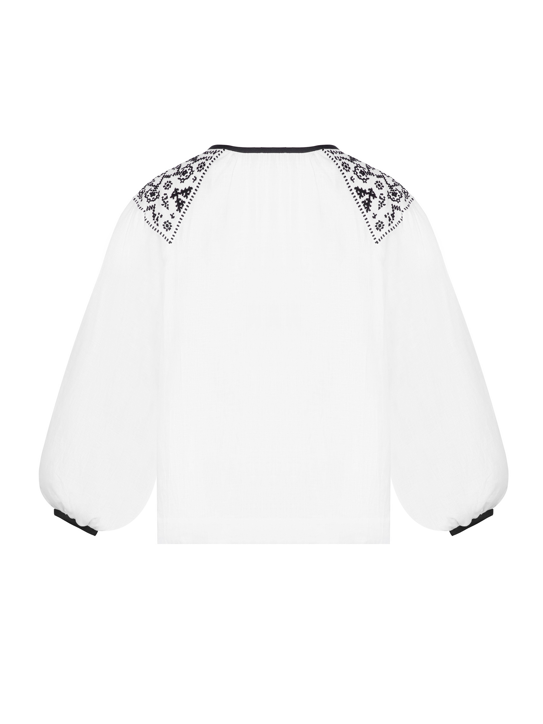 Embroidered shirt "Izola" white buy