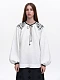 Embroidered shirt "Izola" white