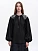 Embroidered shirt "Izola" black