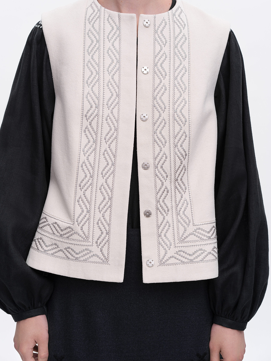 Embroidered vest "Haina" [0]