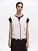 Milk embroidered vest "Kibchyk"