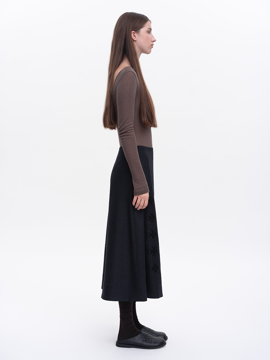 Wool skirt "Noa" [0]