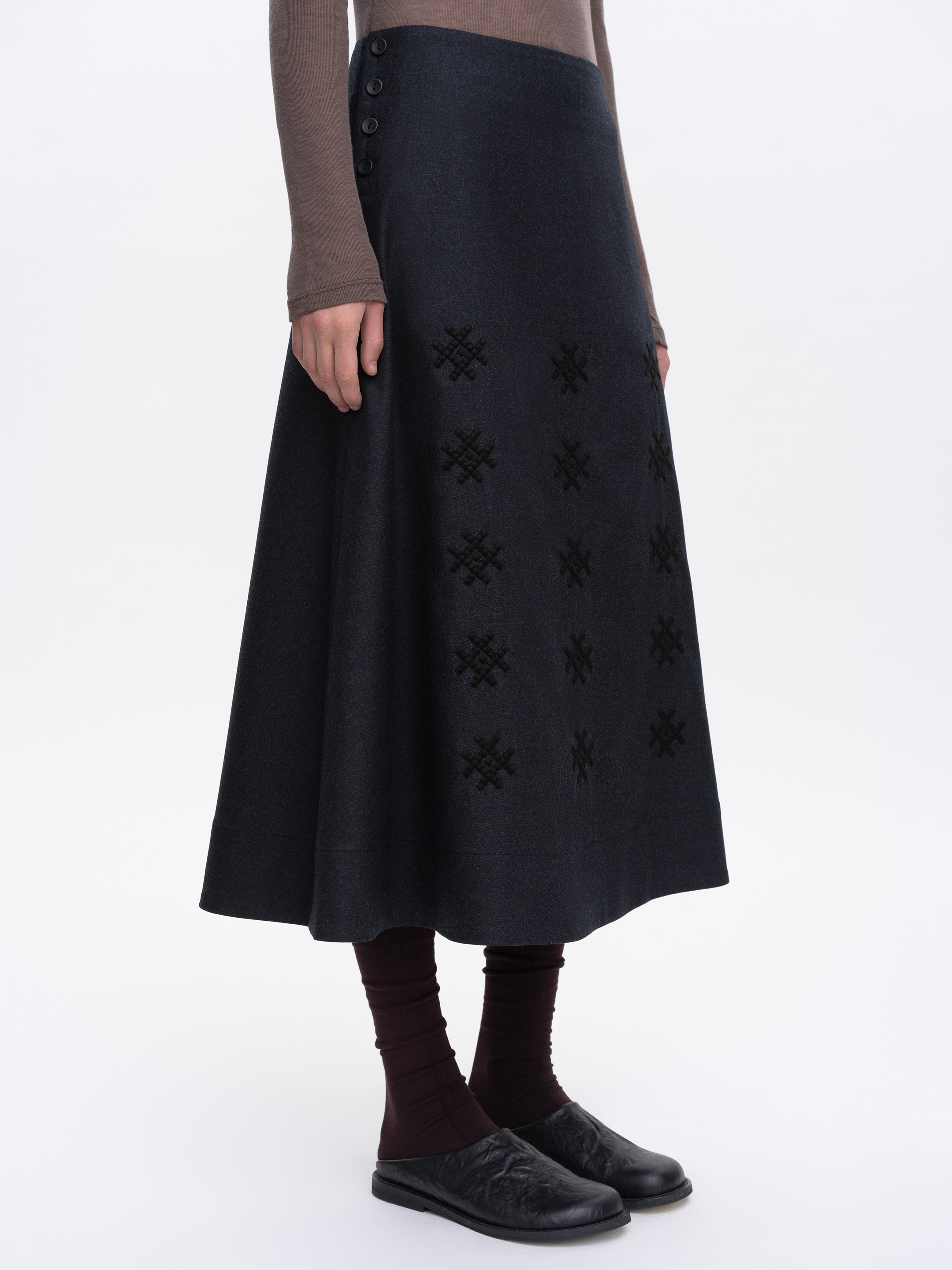 Wool skirt "Noa" cheap