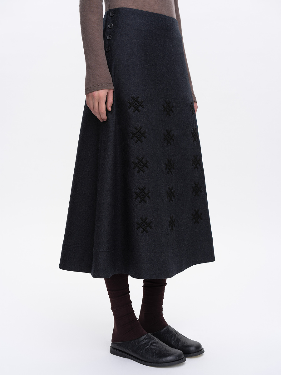 Wool skirt "Noa" [0]