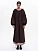 Brown embroidered dress "Velina"