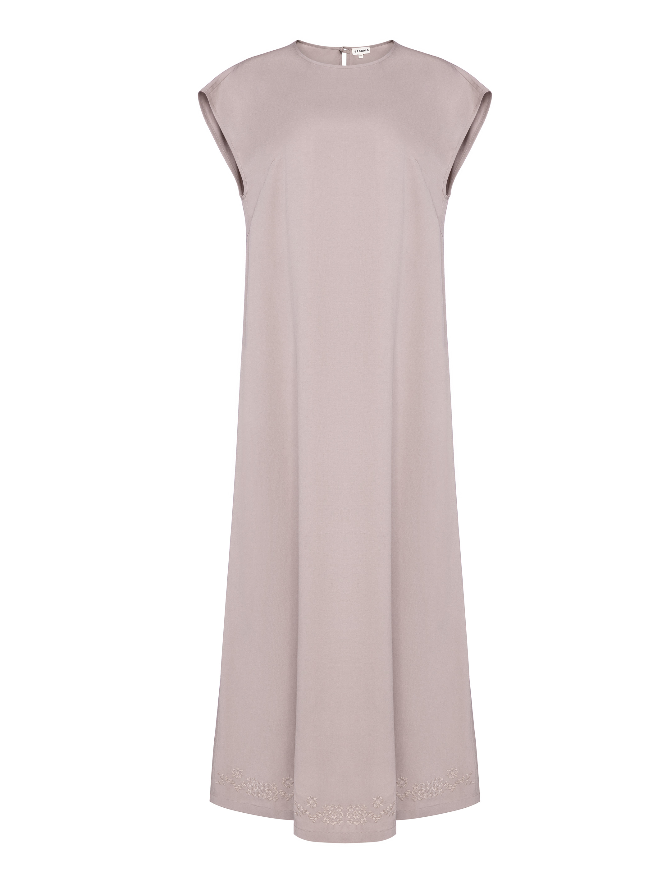 Beige embroidered dress "Nevit" choose