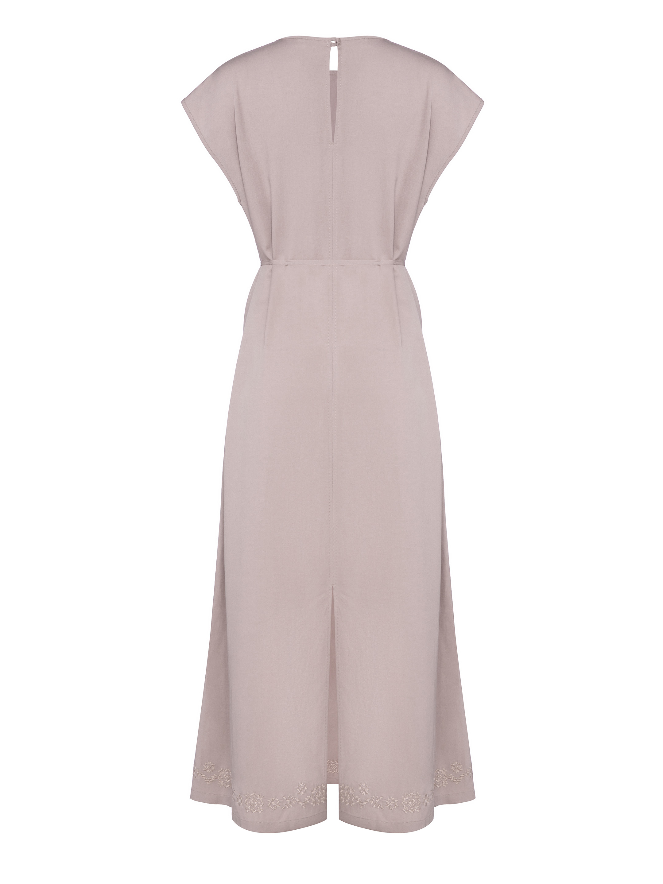 Beige embroidered dress "Nevit" buy
