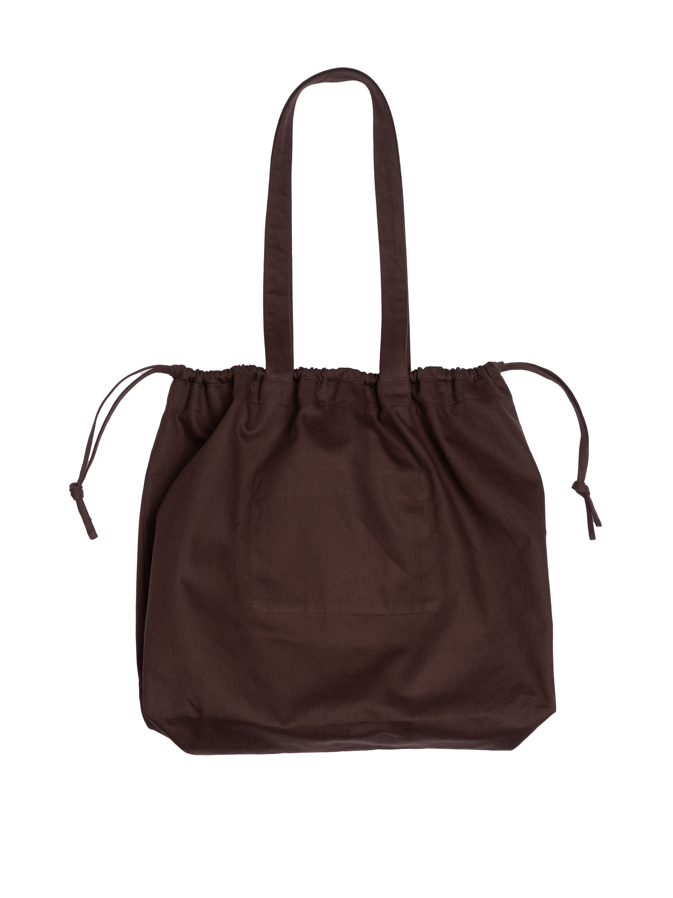 Brown cotton tote bag cheap