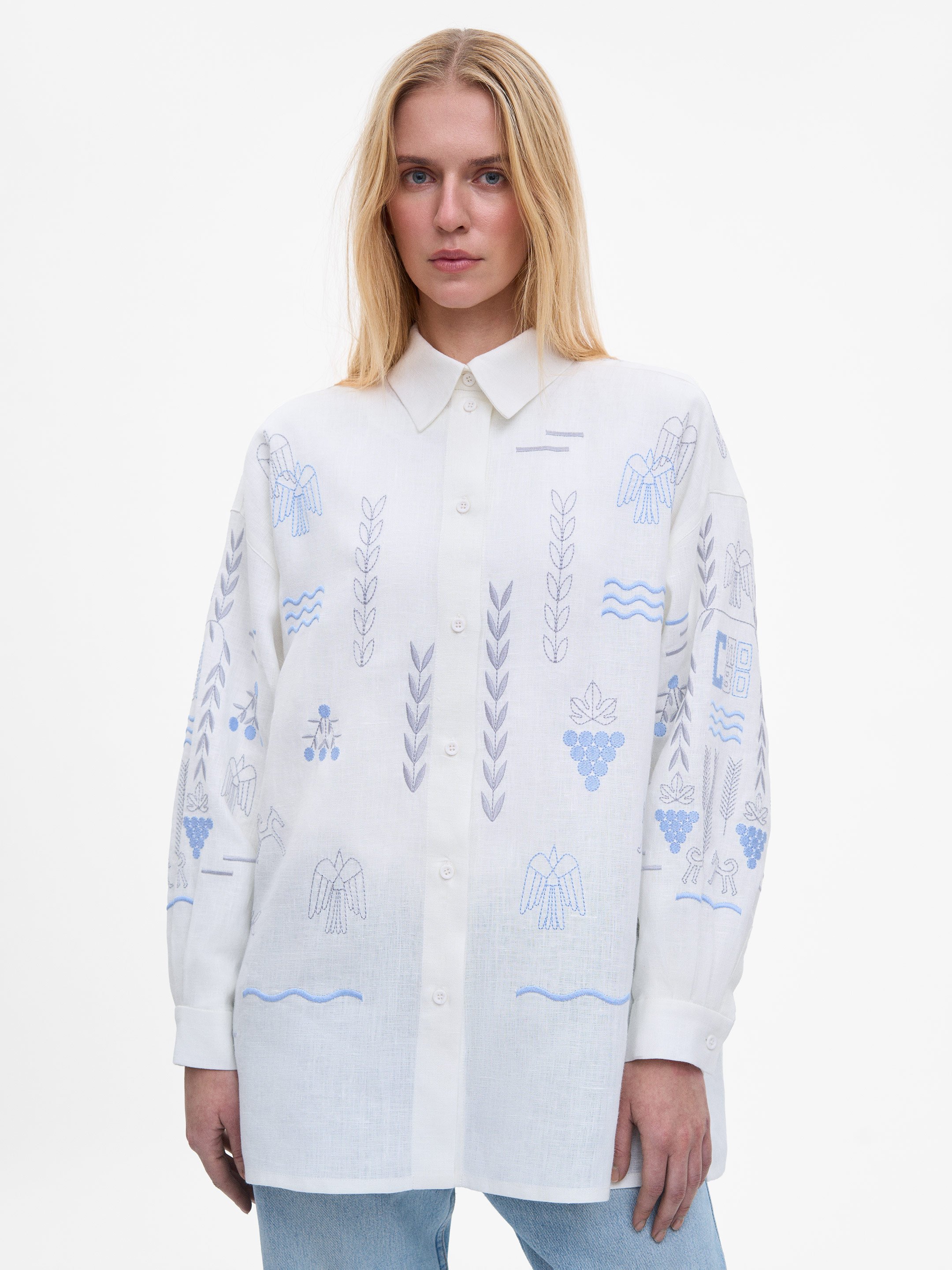 White women's shirt SLOVO WHITE Buy