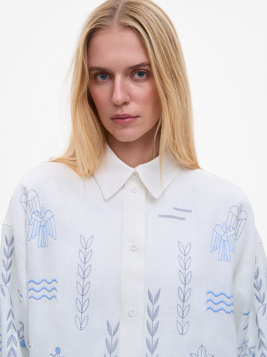 White women's shirt SLOVO WHITE [0]