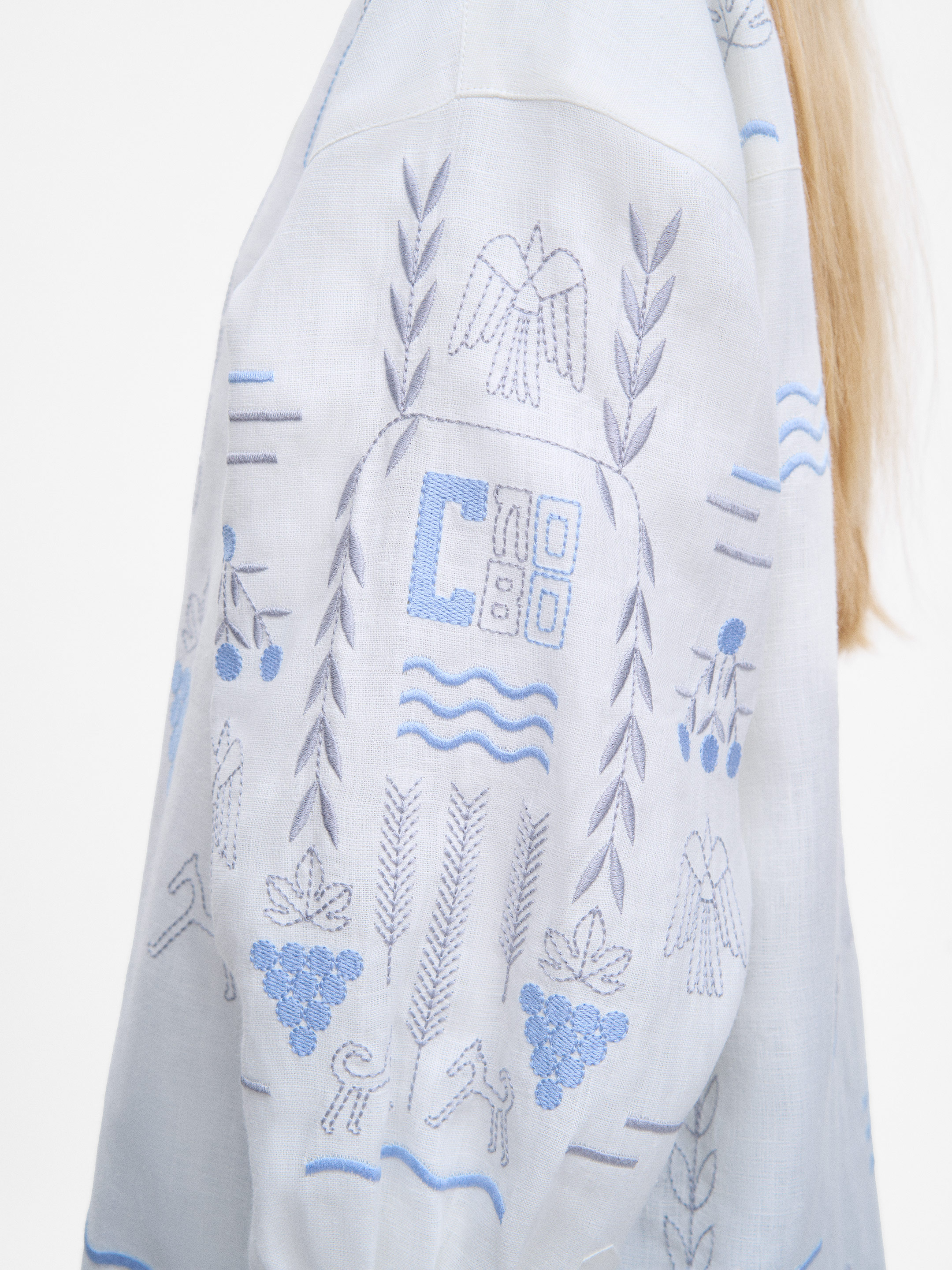 White women's shirt SLOVO WHITE in Ukraine