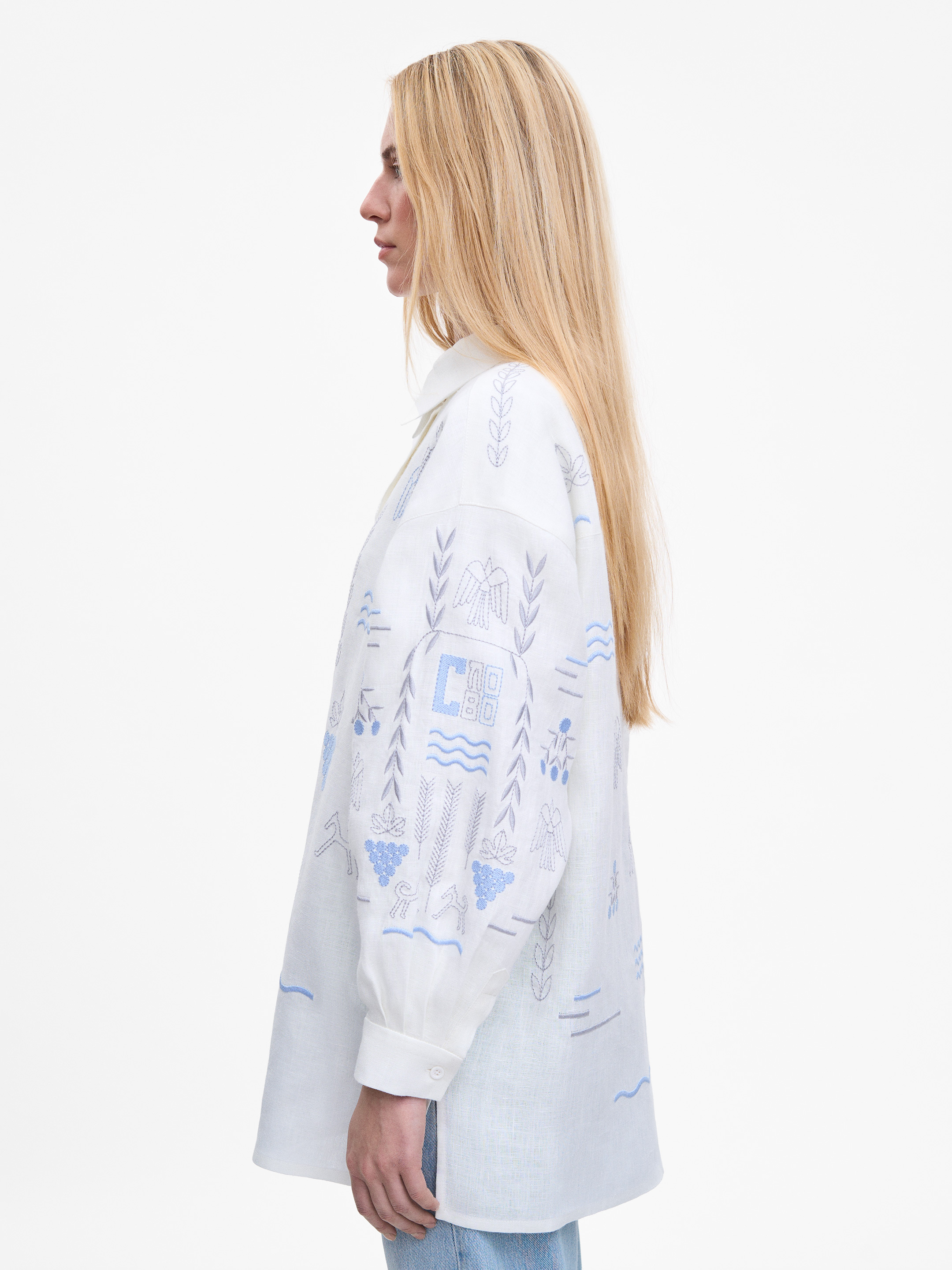 White women's shirt SLOVO WHITE choose