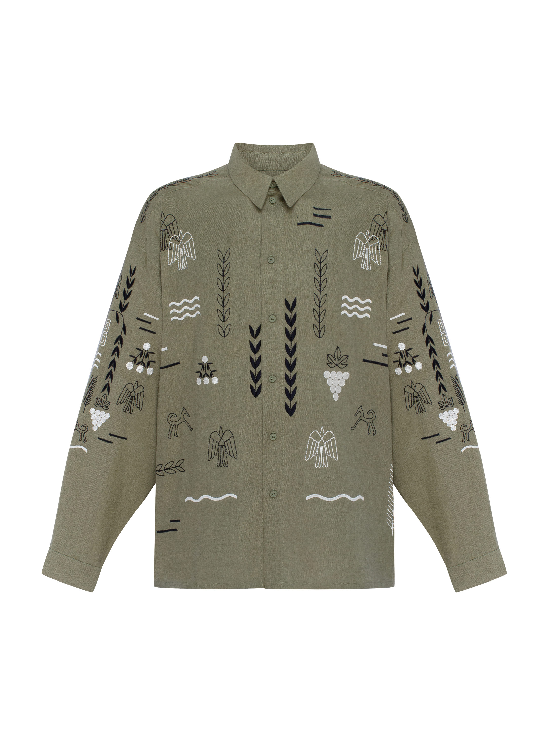 Green shirt MEN`S SLOVO GREEN sizes