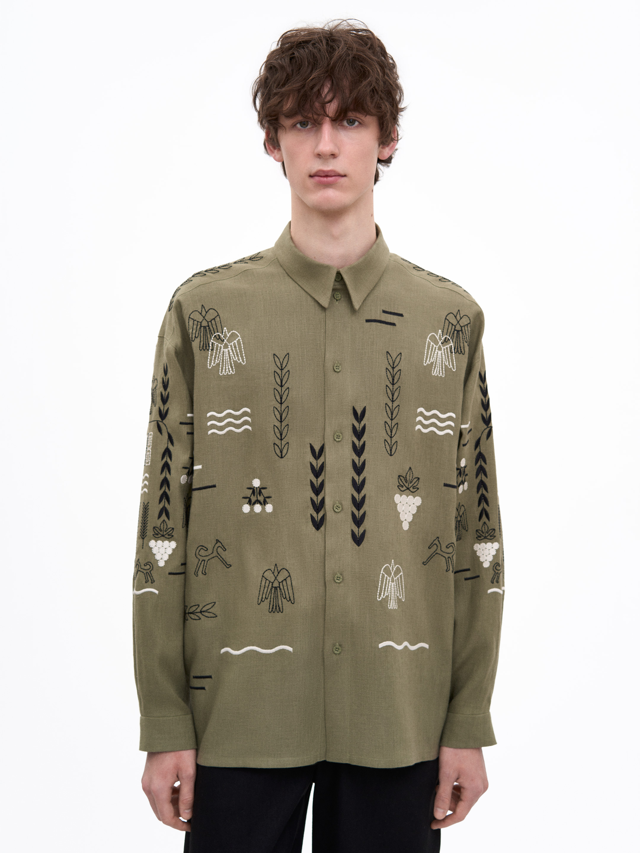 Green shirt MEN`S SLOVO GREEN Buy