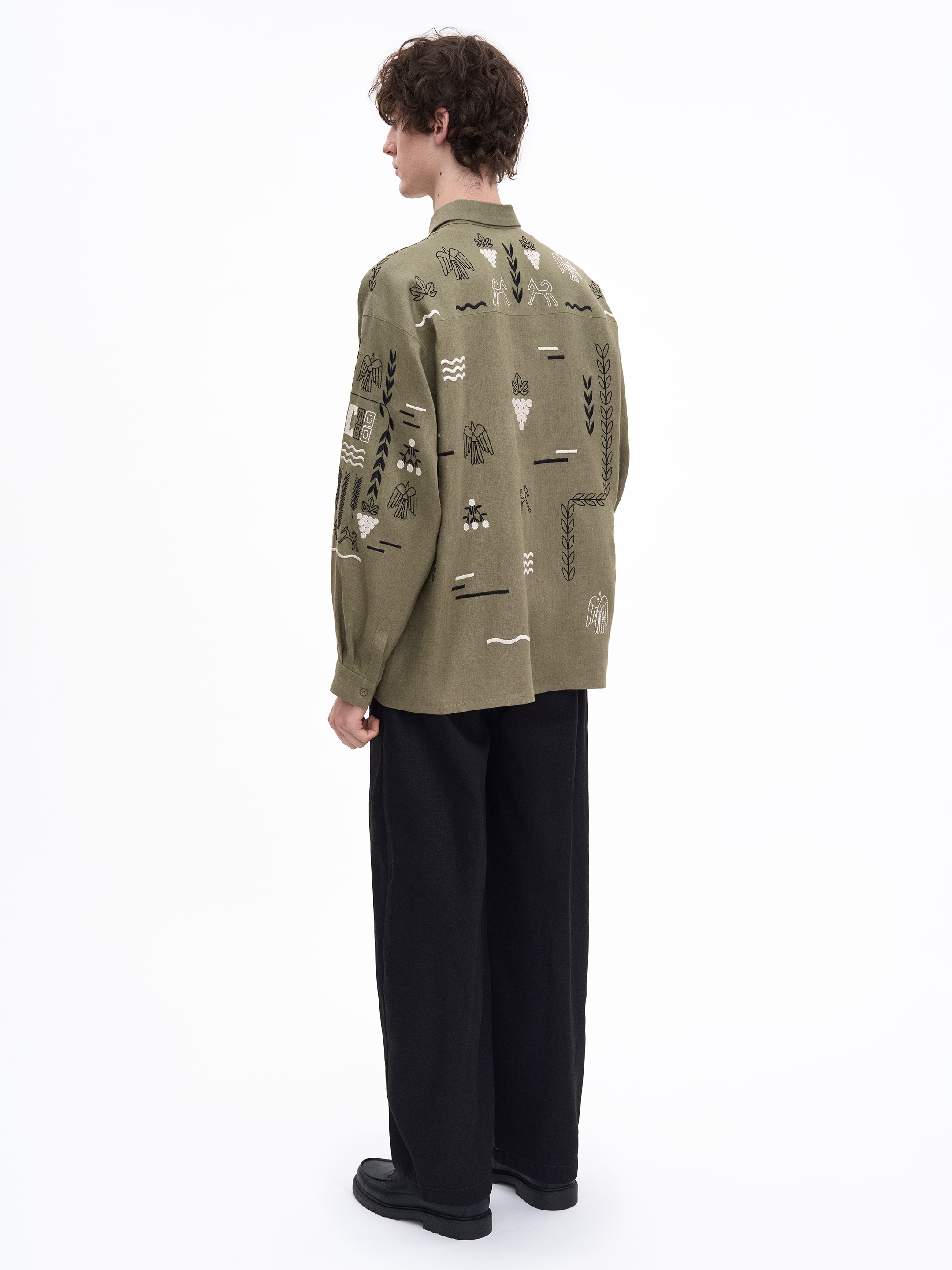 Green shirt MEN`S SLOVO GREEN ціна