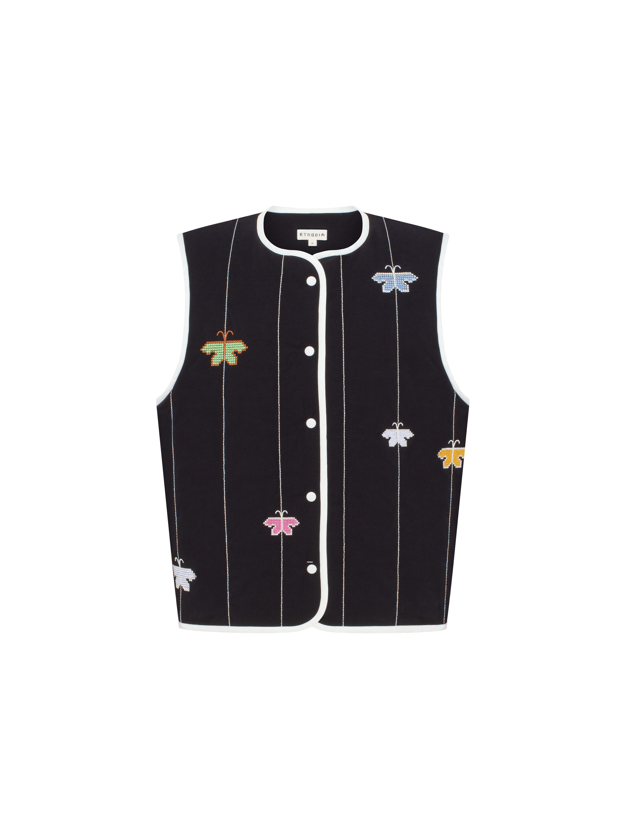 Black vest “Siayvytsia” ціна