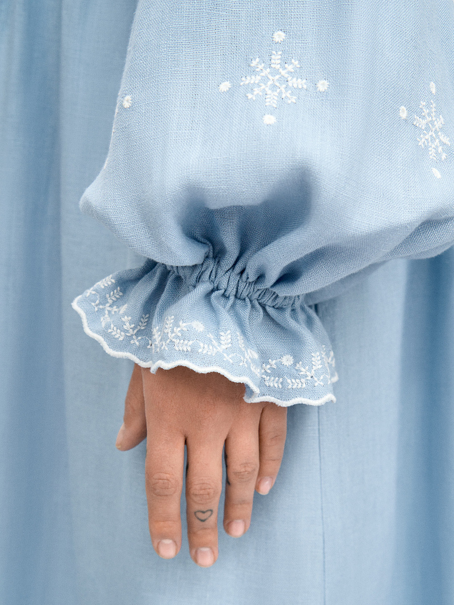 Embroidered dress "Polyarna" [0]