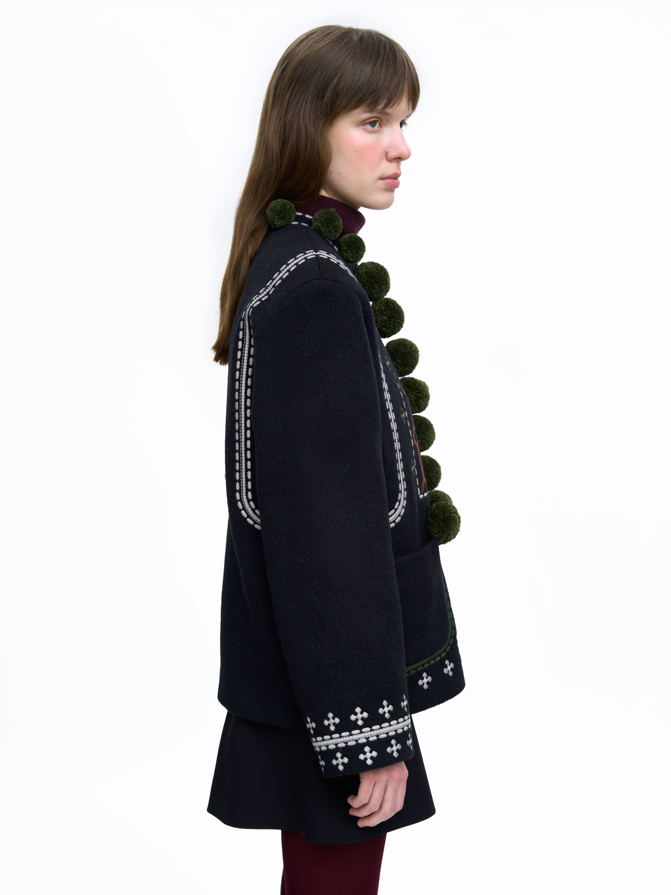 The "Bokohrii" serdak in black photo
