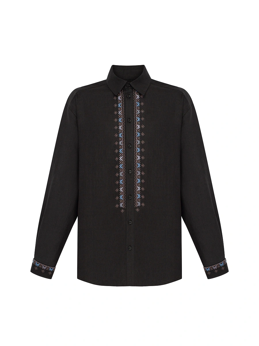 Mandrivnyk light shirt — Black