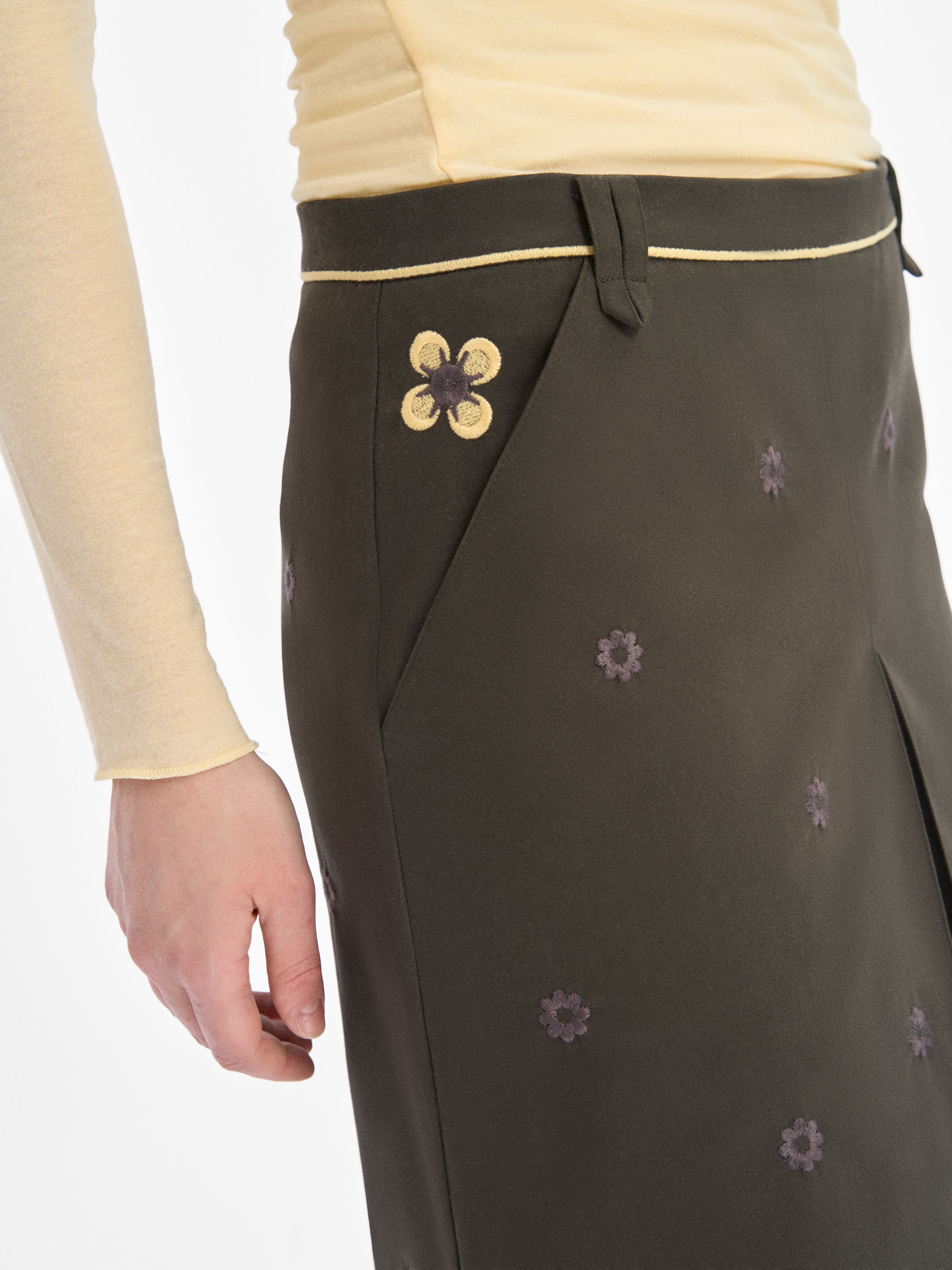 “Petra” embroidered skirt in Ukraine