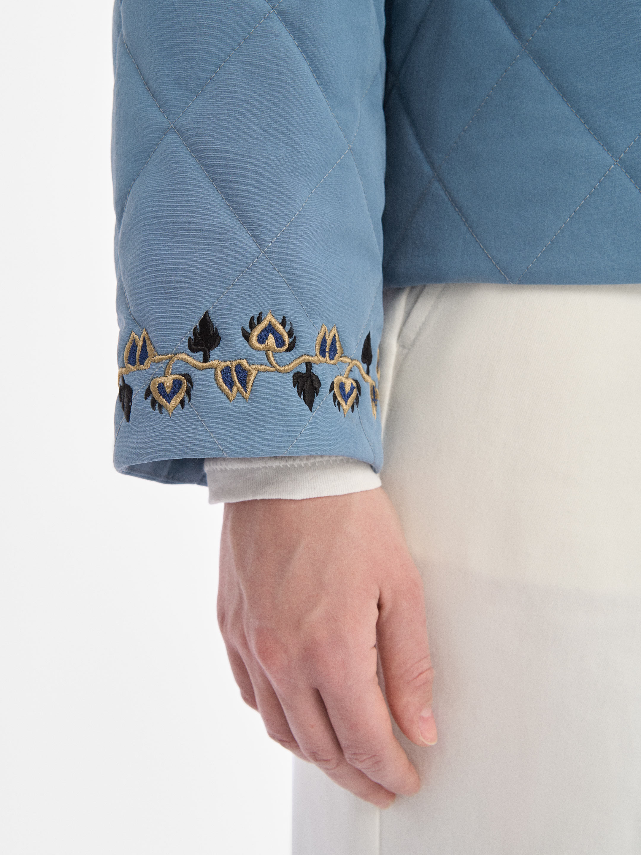 “Nova” blue jacket in Ukraine