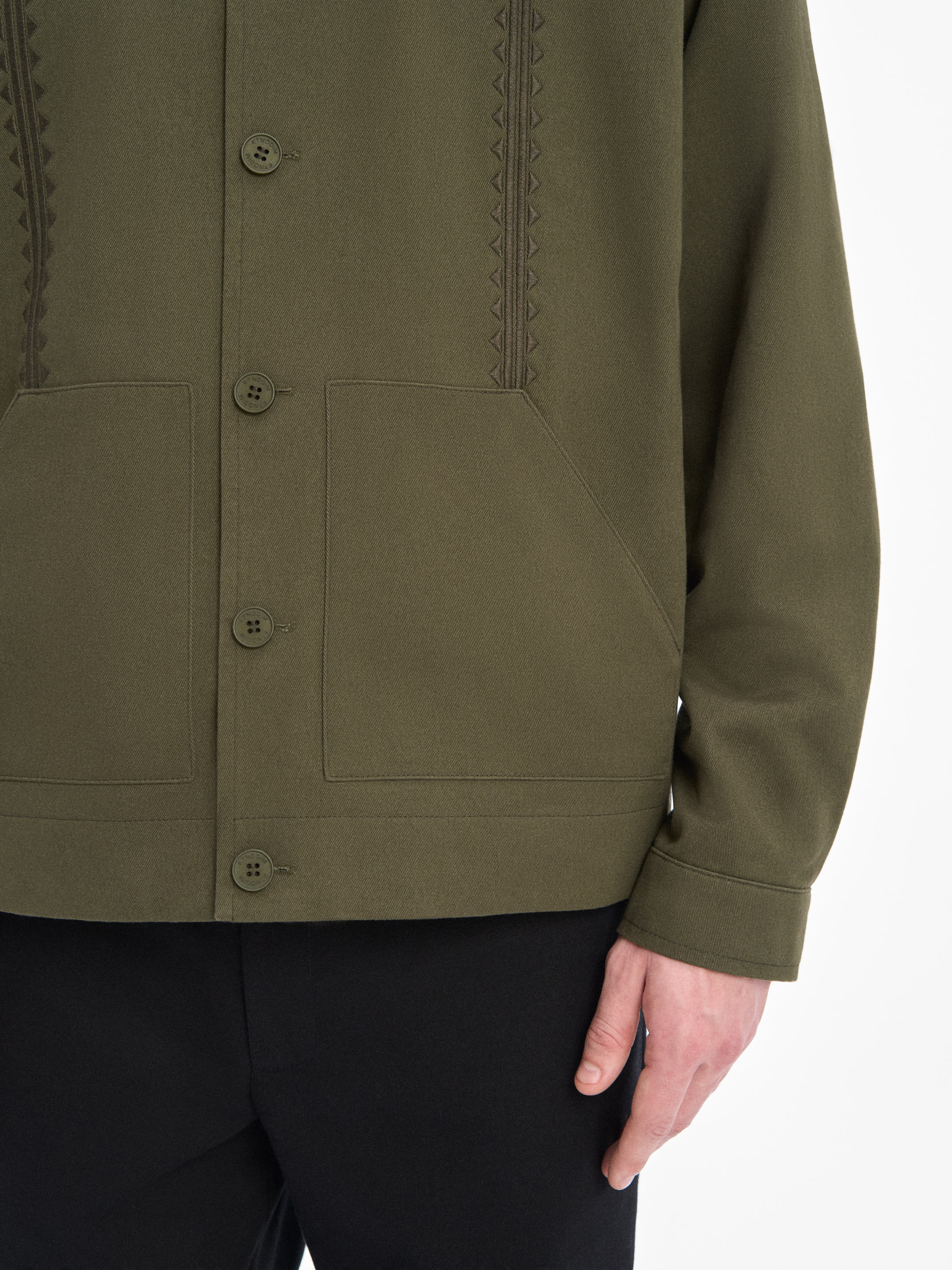 “Veret” dark green jacket choose