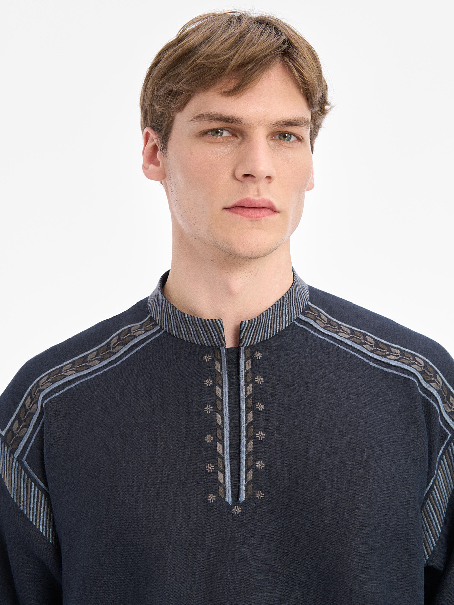 “Burevii” Shirt, Deep Navy [0]