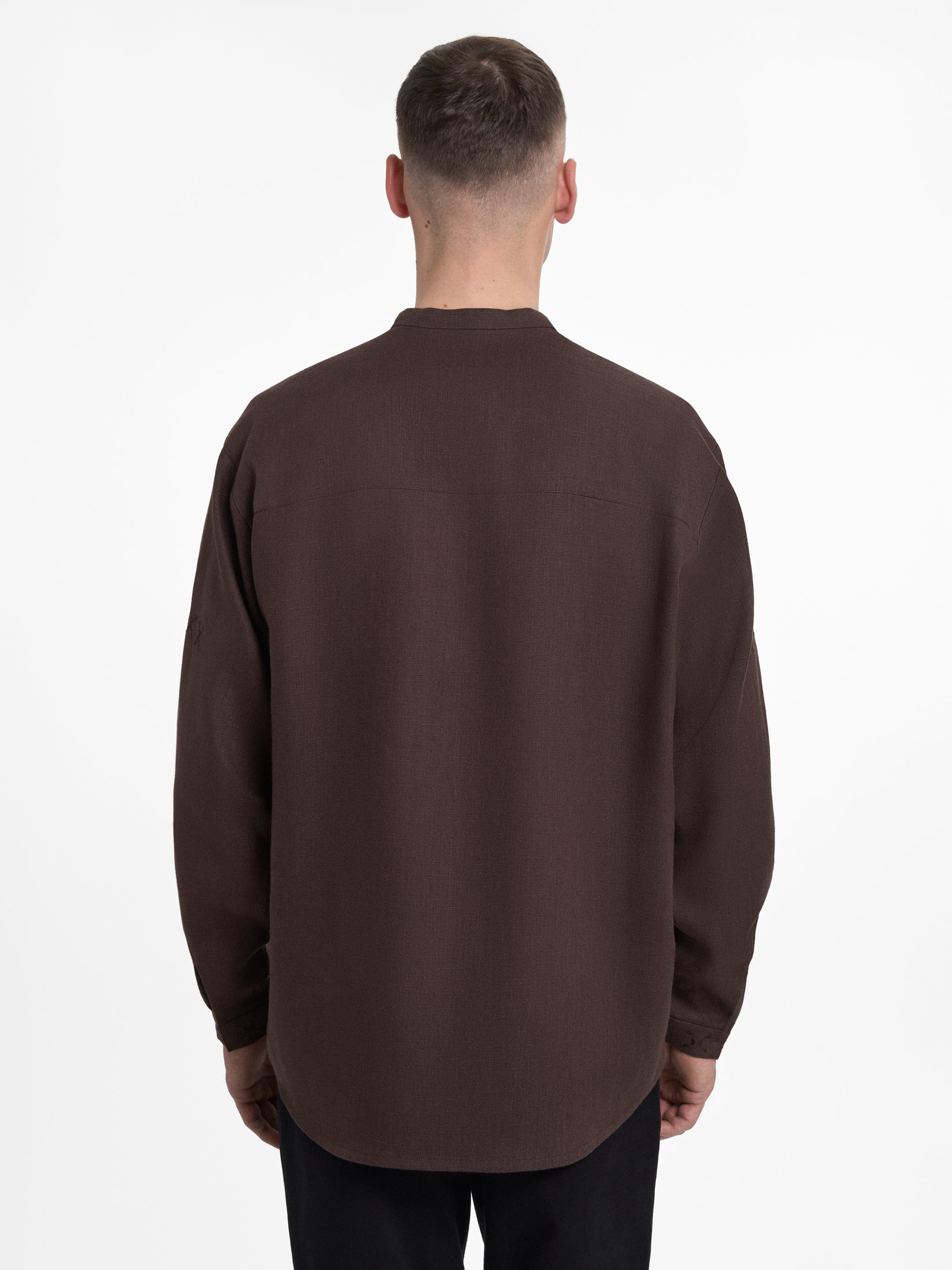 “Serpiy” shirt in Brown choose