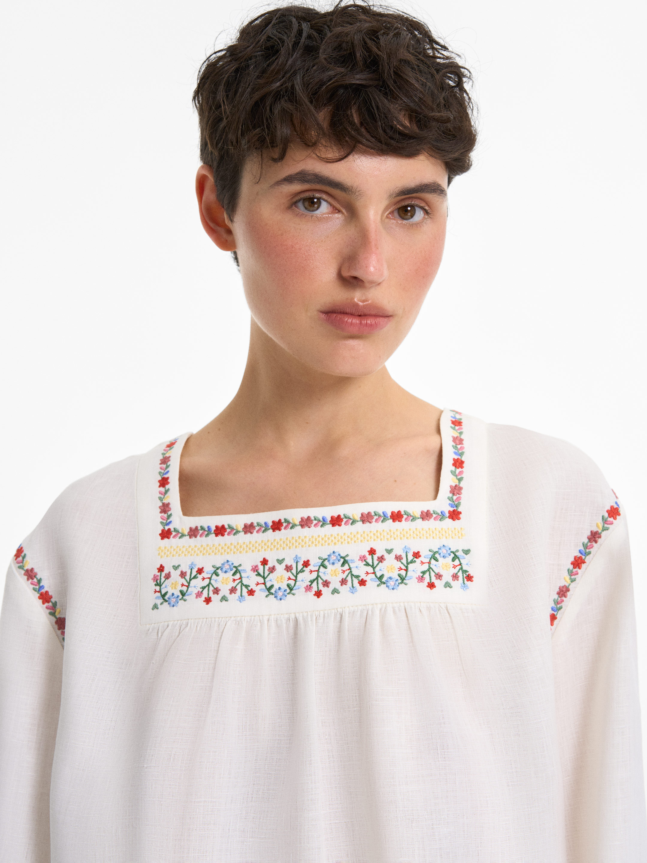 “Liubystok” square-neck shirt in Ukraine