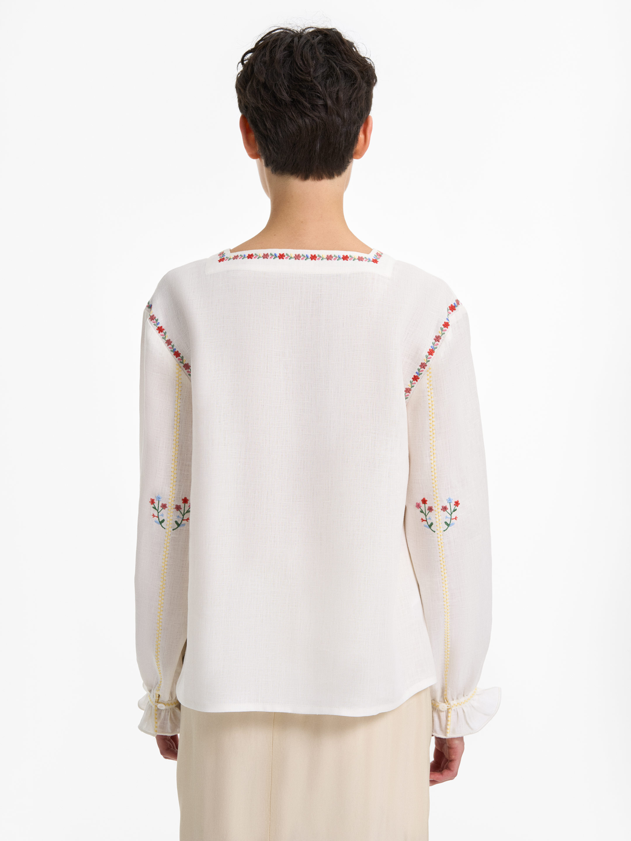 “Liubystok” square-neck shirt photo