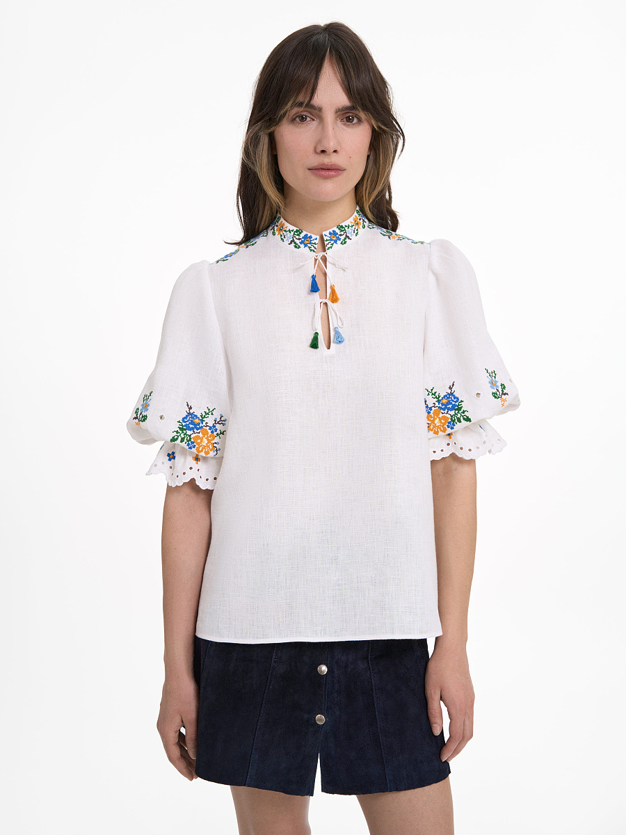 “Vesnoviy” short-sleeved blouse [0]