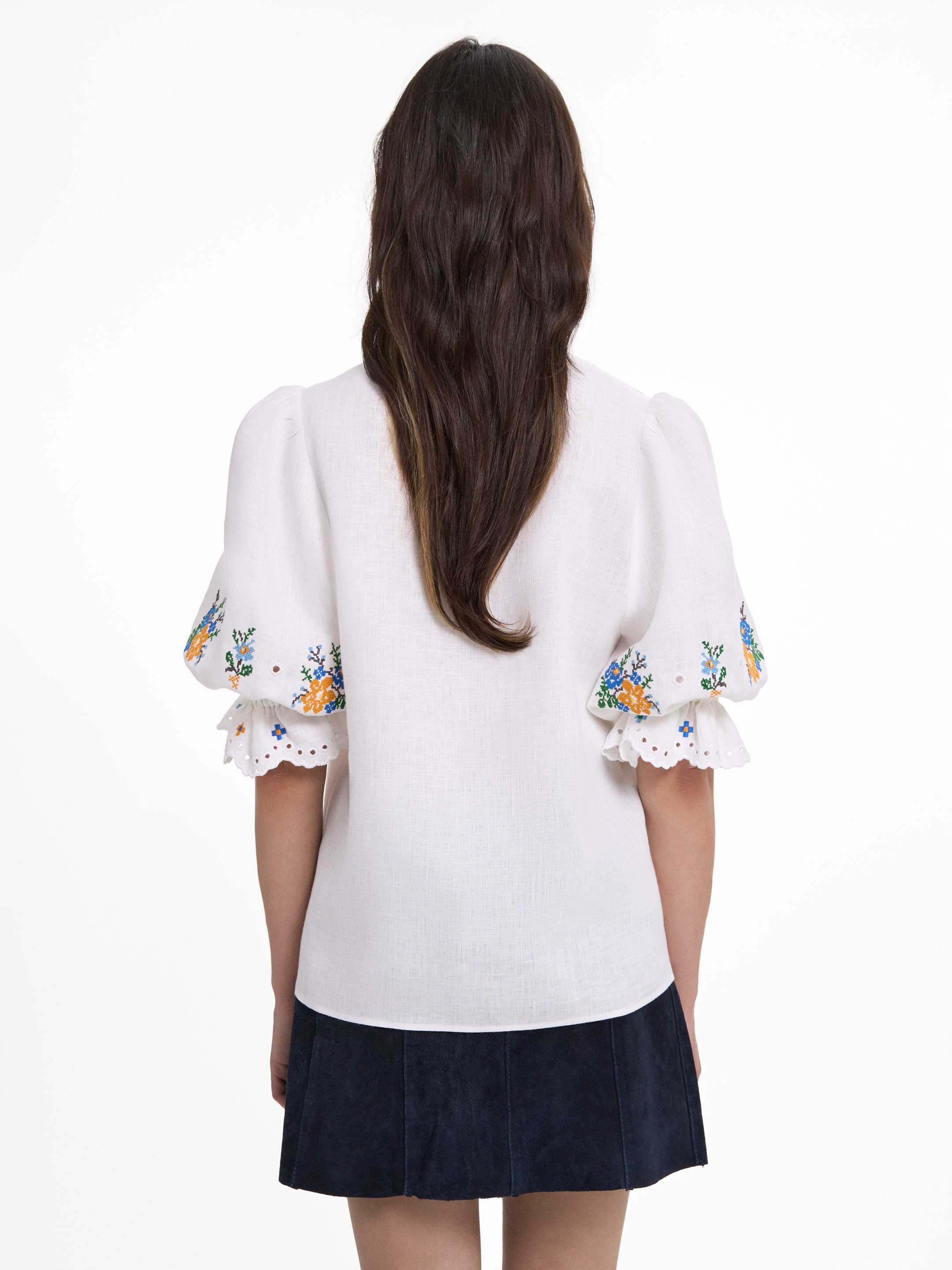 “Vesnoviy” short-sleeved blouse ціна