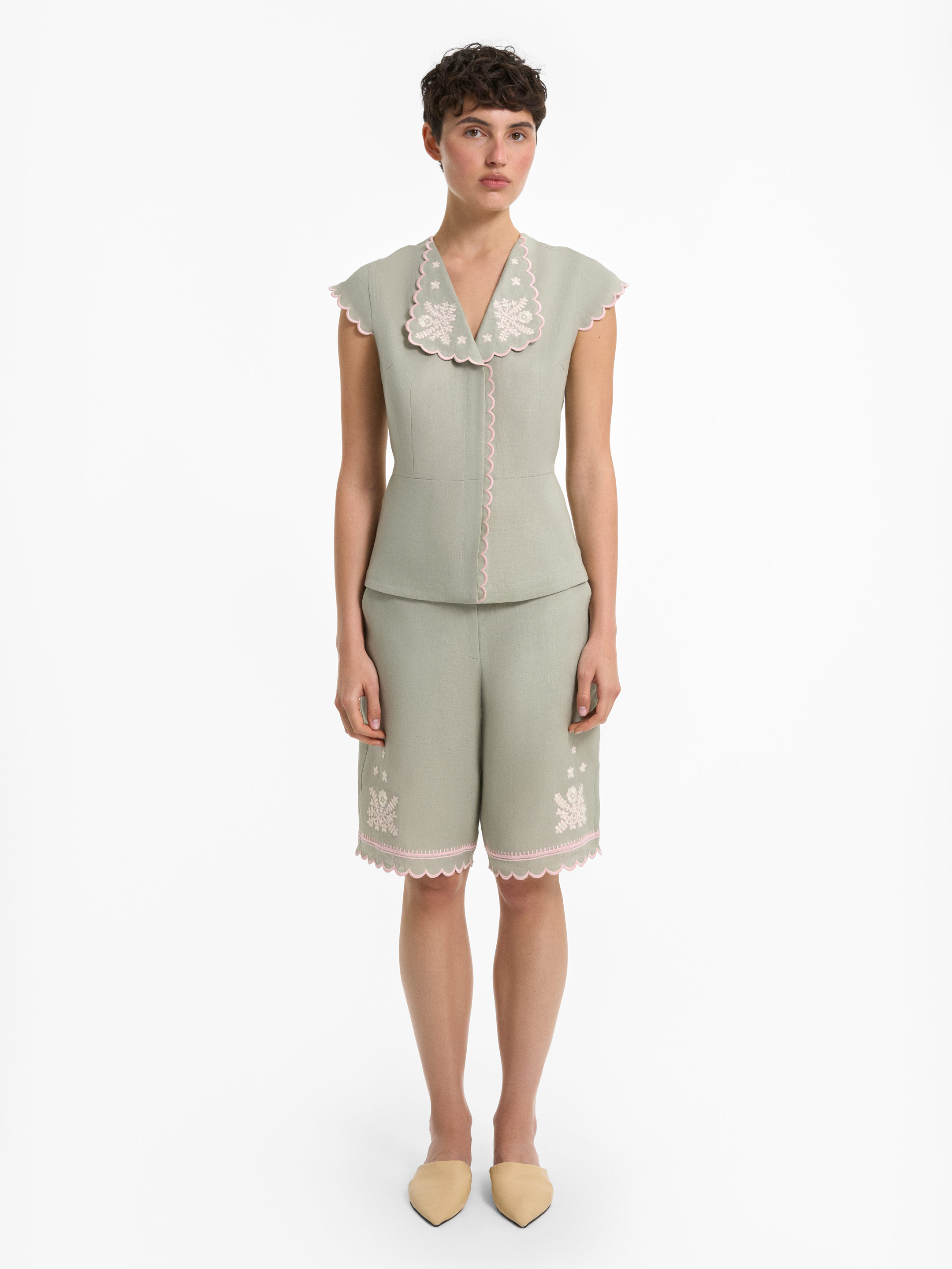 “Yasnytsia” Light Green Top cheap