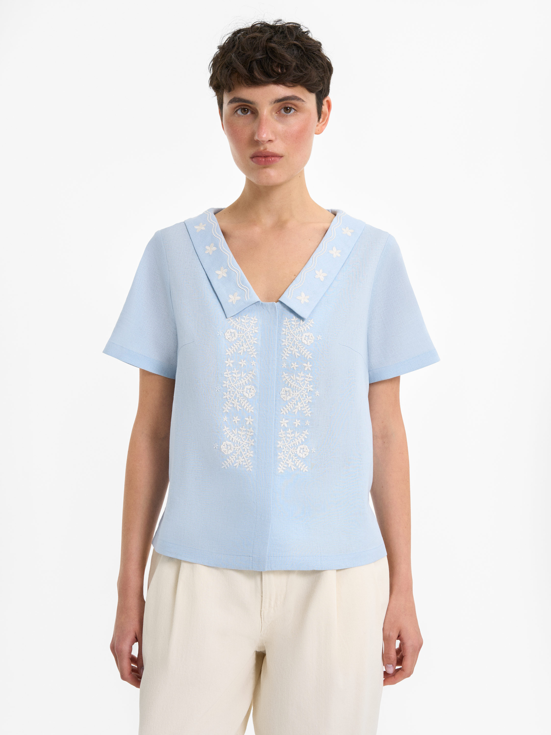 “Zahrava” Blue Top Buy