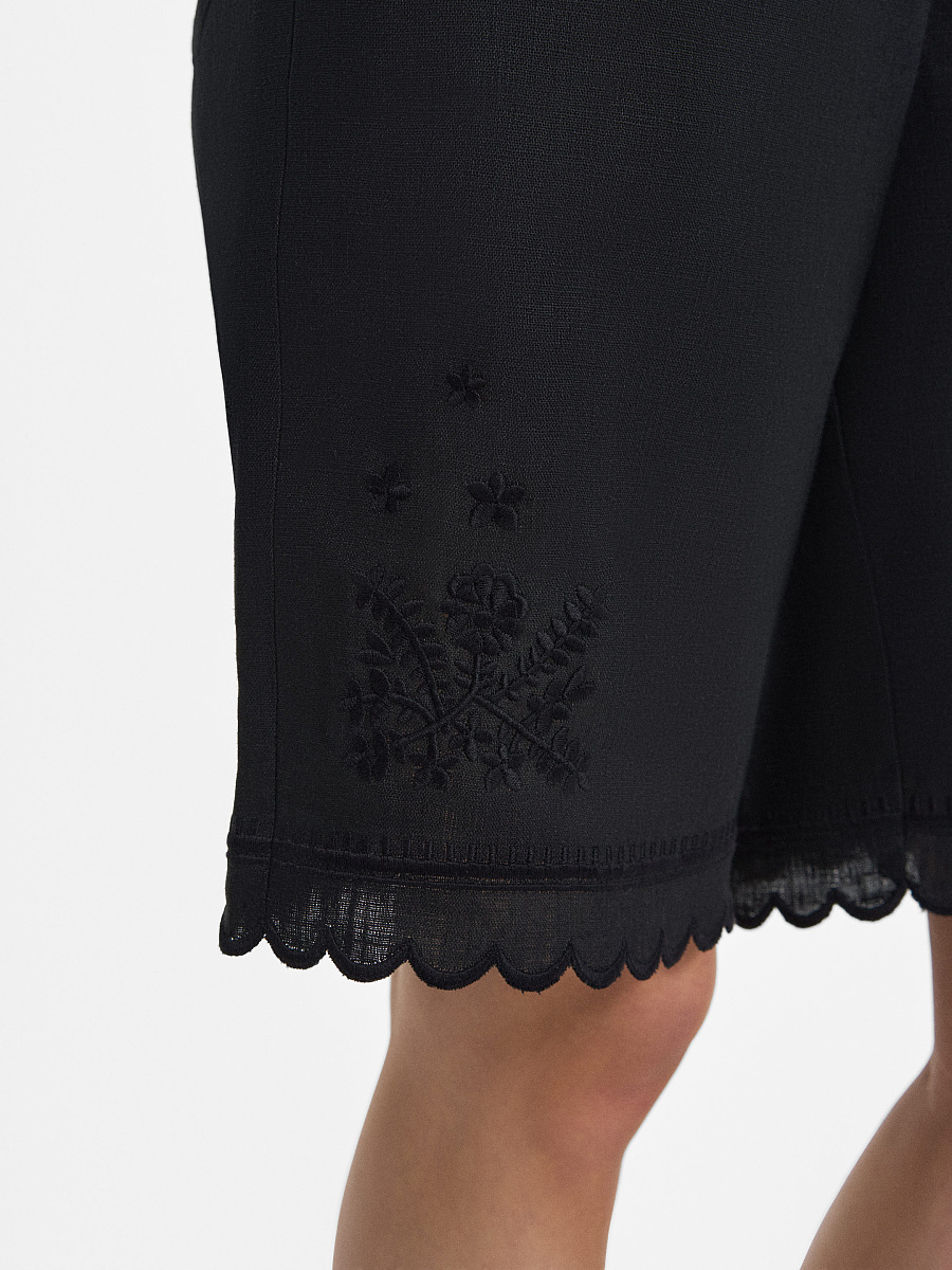 “Azali” Black Shorts [0]