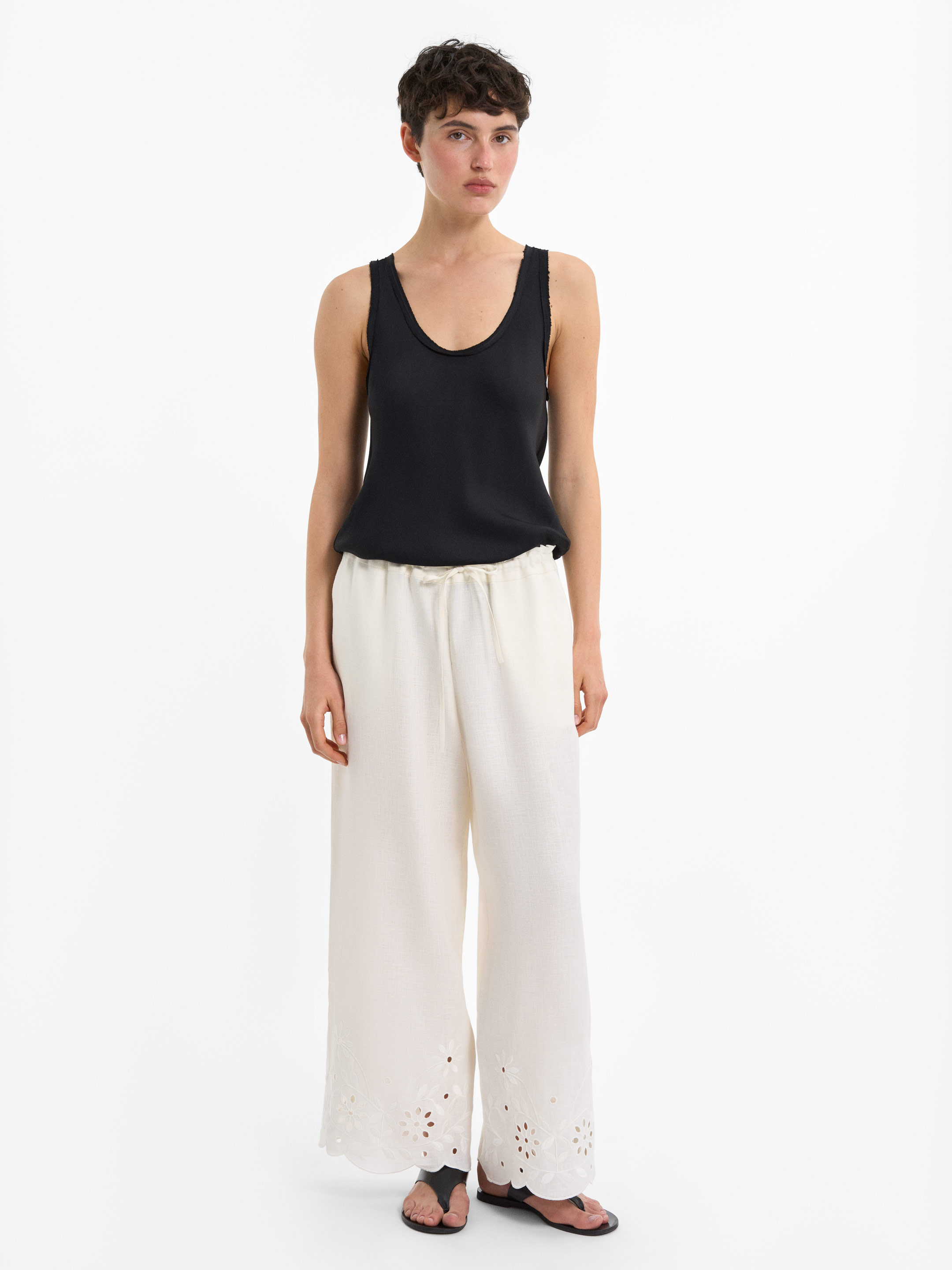 “Vtikha” Milk Trousers Buy