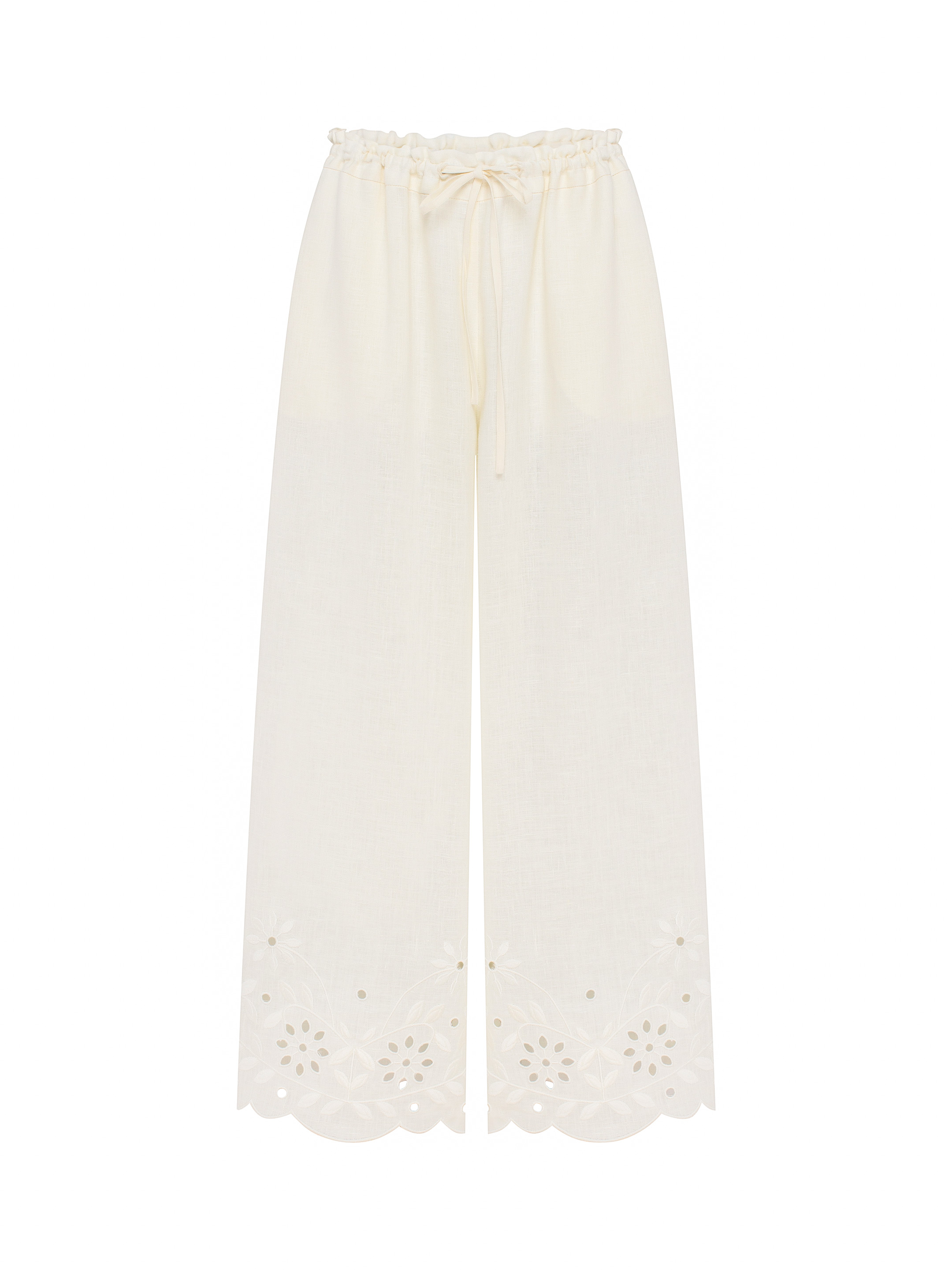 “Vtikha” Milk Trousers fitting